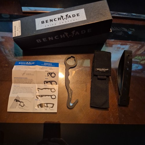 Benchmade blkw rescue hook - rescue,